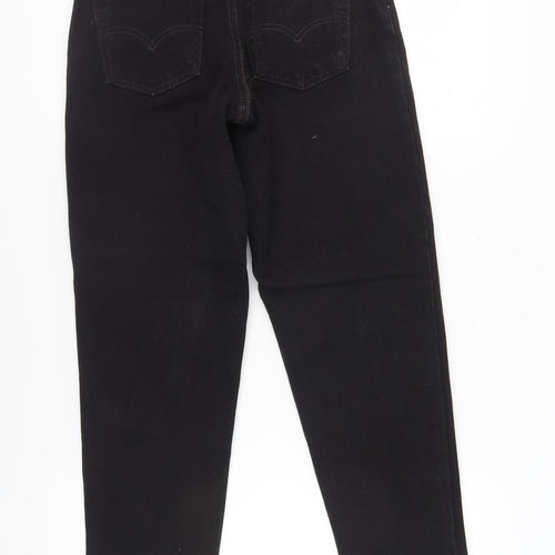 Levi's Women's Black Tapered Jeans Size 6 Petite