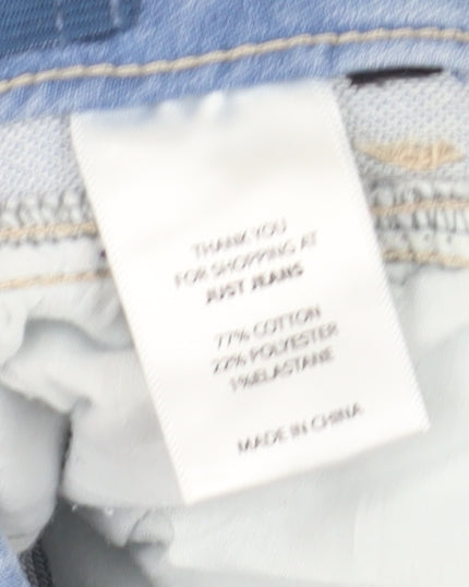 Just Jeans Women's Blue Ankle Denim Jeans Size 14