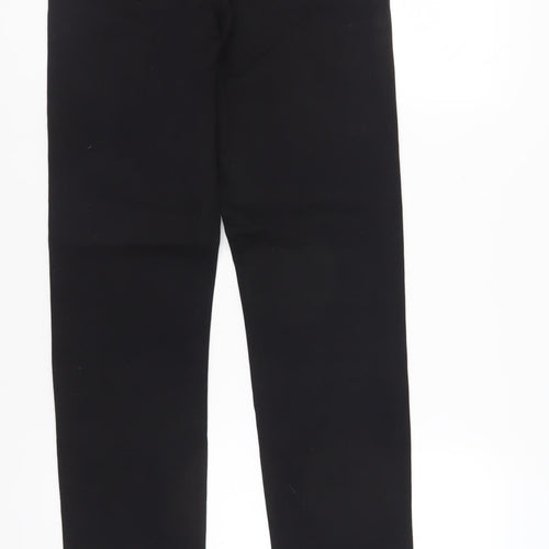 George Women’s Black Straight Jeans, Size 12, Regular Fit