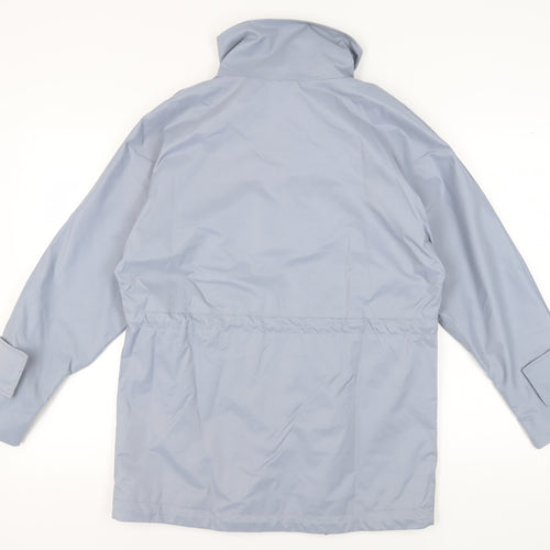 H&M Men's Grey Anorak Jacket XS Stand-Up Collar