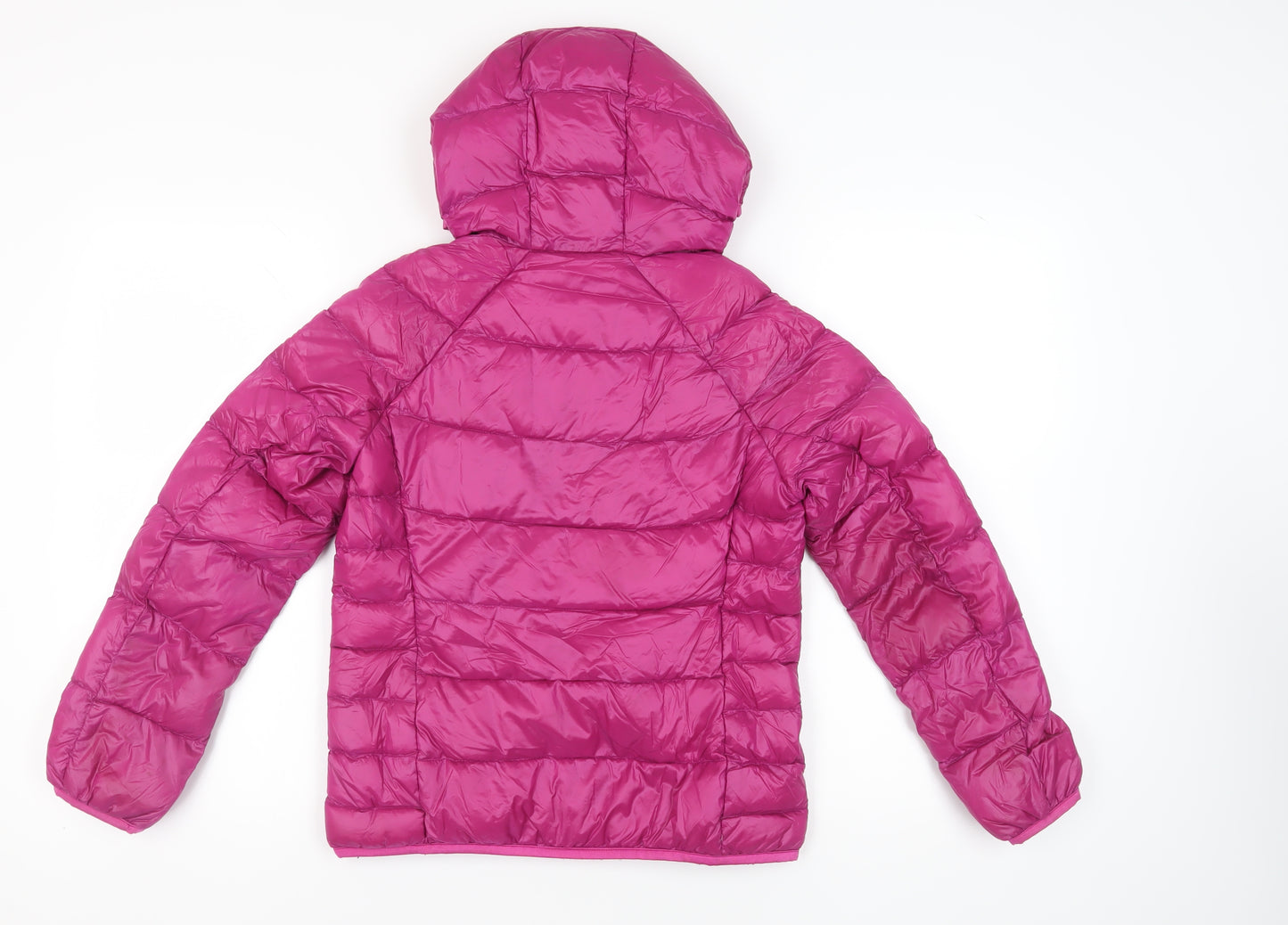 Uniqlo Women's Pink Puffer Jacket M - Casual Winter Wear
