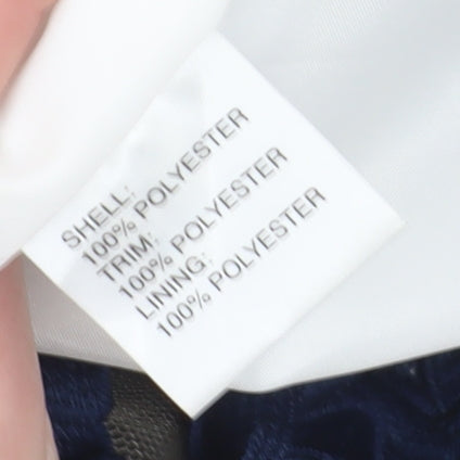 John Charles Women's Blue Sheath Dress, Size 18