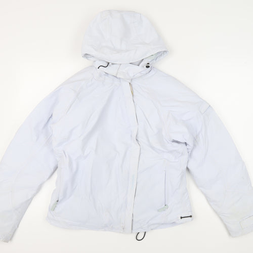 Decathlon Women's White Ski Jacket Size L