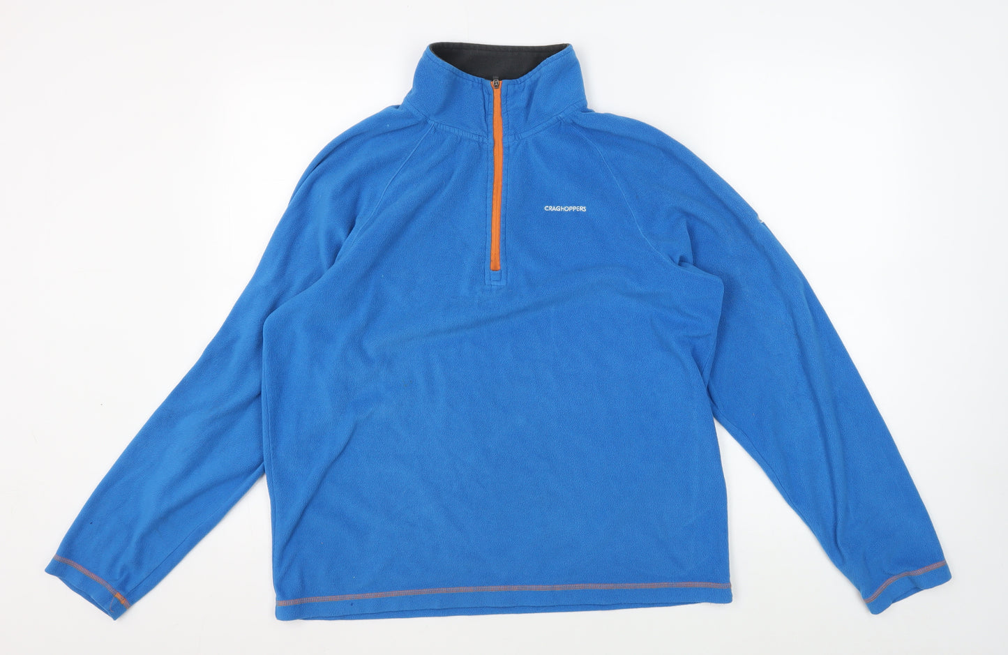 Craghoppers Men's Blue Pullover Fleece Sweatshirt L
