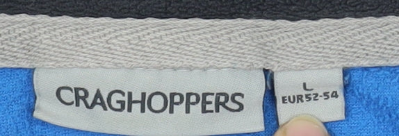 Craghoppers Men's Blue Pullover Fleece Sweatshirt L