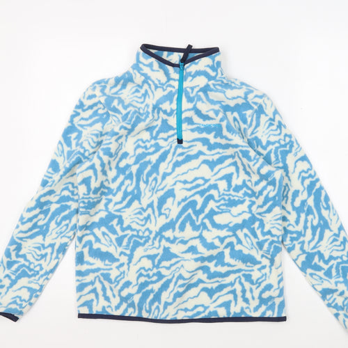 Craghoppers Girls Blue Fleece Pullover Sweatshirt, Size 13 Years