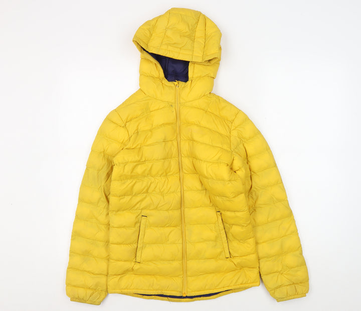 Mountain Warehouse Yellow Boys Hooded Puffer Jacket 2-3 Years
