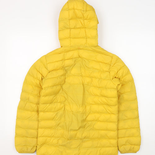 Mountain Warehouse Yellow Boys Hooded Puffer Jacket 2-3 Years