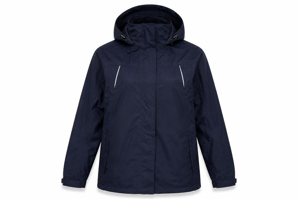Regatta Women's Blue Waterproof Hooded Jacket Size 12