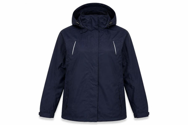 Regatta Women's Blue Waterproof Hooded Jacket Size 12