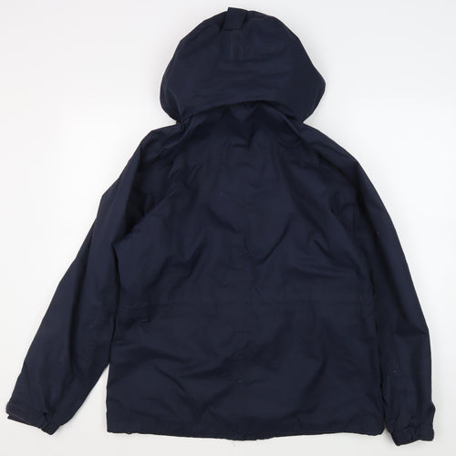 Regatta Women's Blue Waterproof Hooded Jacket Size 12