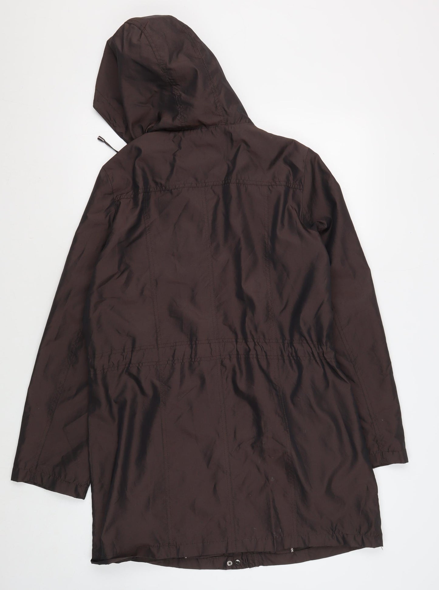 Debenhams Women's Brown Parka Jacket, Size 12 - Casual