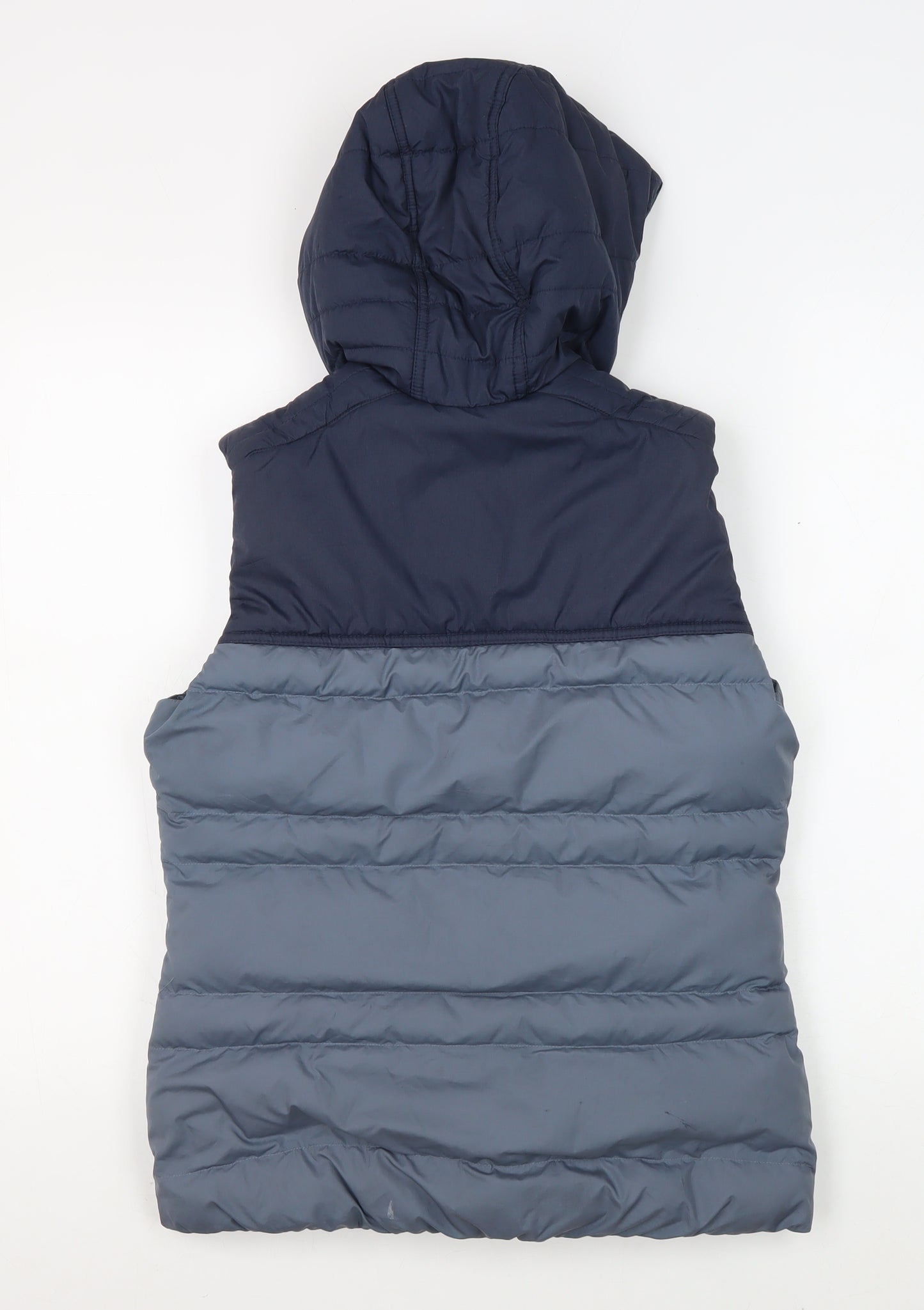 Decathlon Women's Blue Sleeveless Puffer Waistcoat 2XS