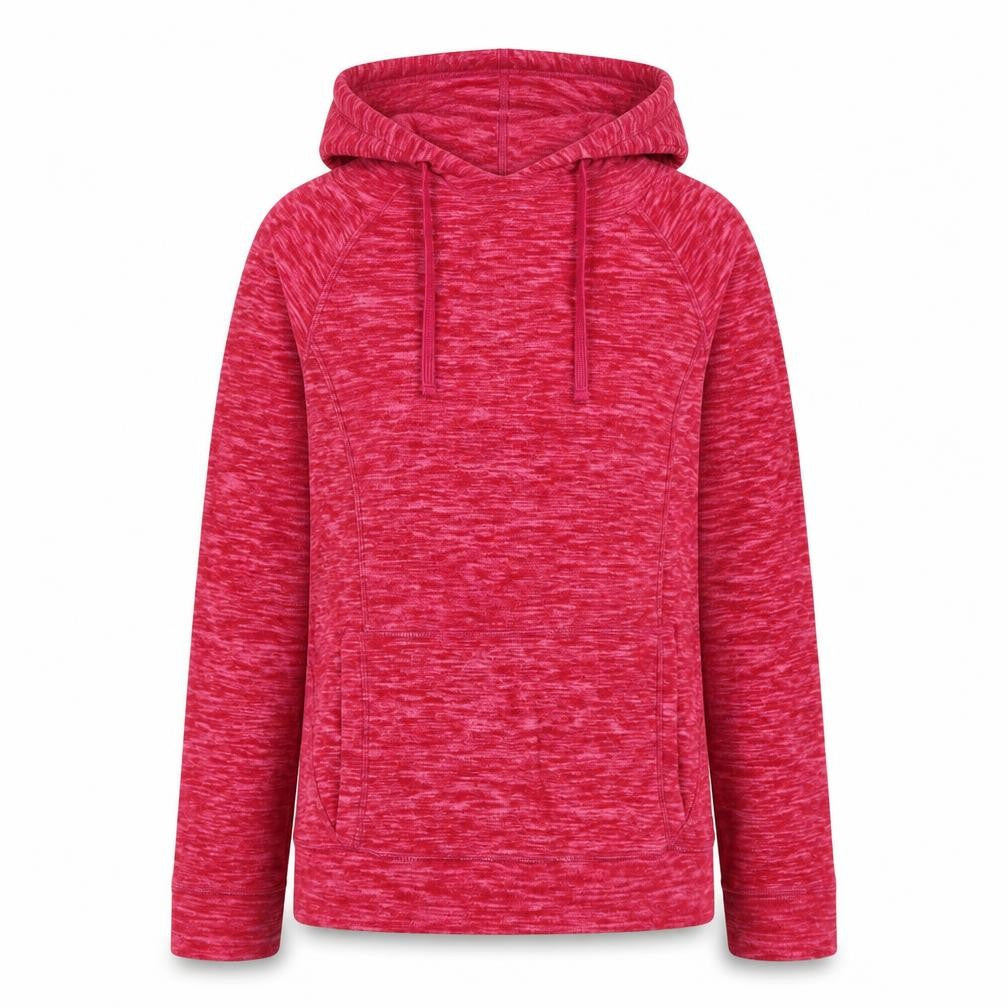 Front view of Athletic Works Women’s Red Pullover Hoodie, size S