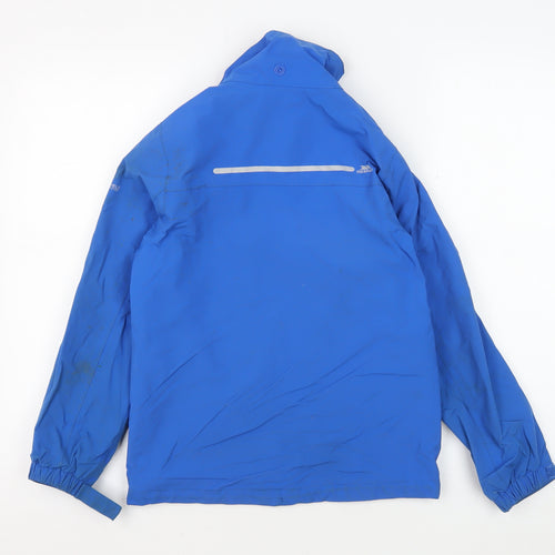 Trespass Boys Blue Softshell Jacket 9-10 Years Waterproof