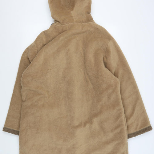 Roman Originals Women's Brown Hooded Cape M