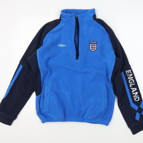 Umbro Unisex Blue Pullover Sweatshirt Size 16