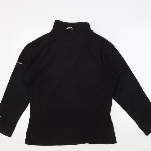 Trespass Unisex Black Lightweight Fleece Sweatshirt L