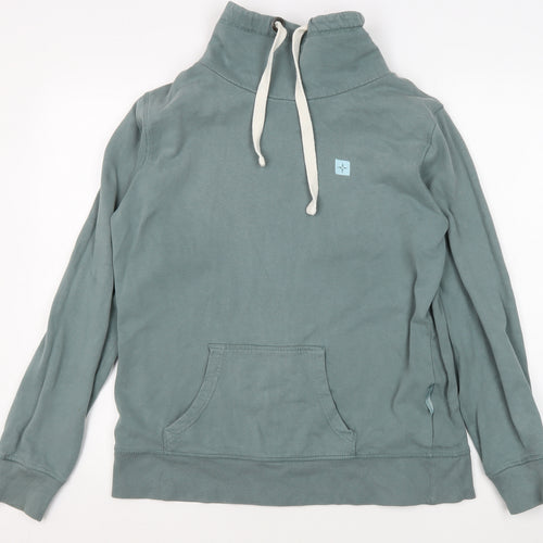 Mountain Warehouse Women's Green Hoodie, Size 16, Cotton