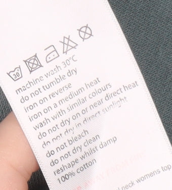 Mountain Warehouse Women's Green Hoodie, Size 16, Cotton