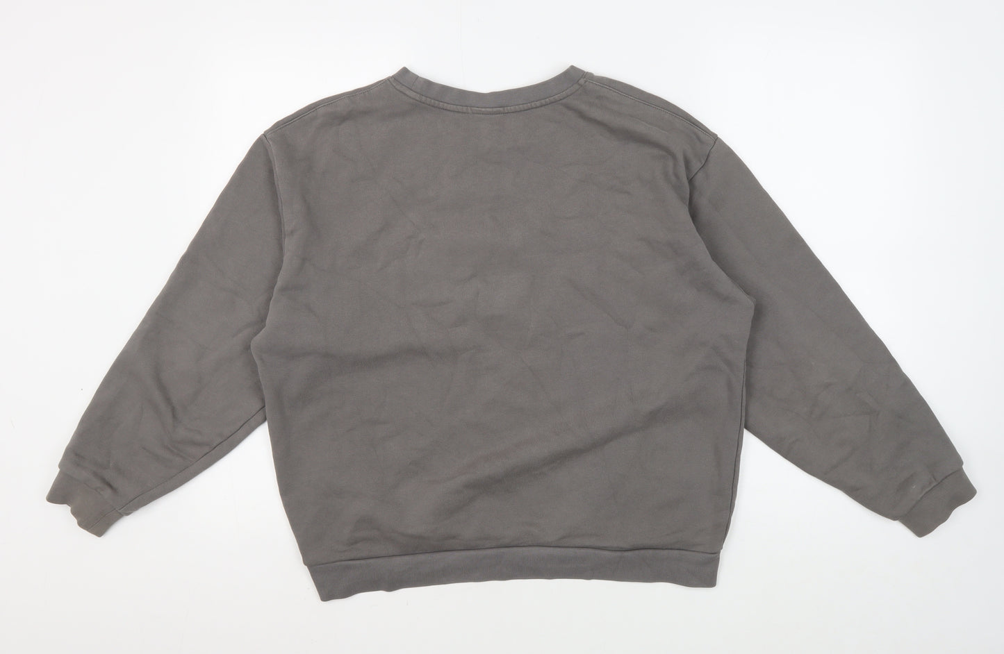 Slazenger Grey Unisex Crew Neck Sweatshirt, Size 10