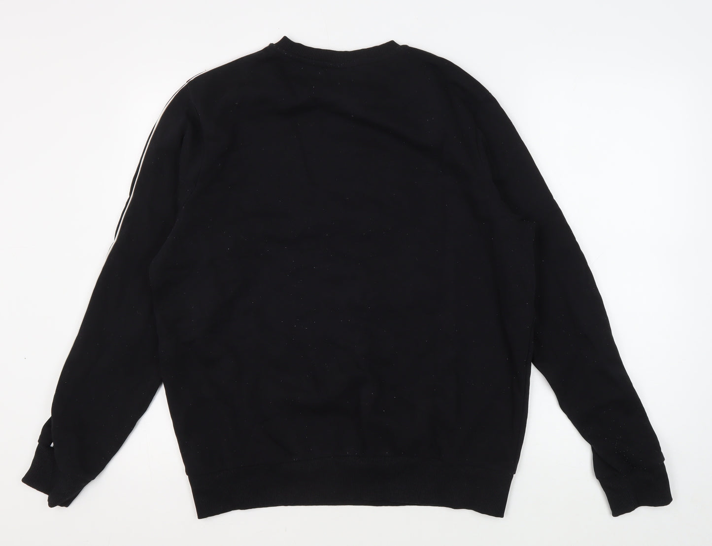 FILA Men's Black Pullover Sweatshirt M Graphic