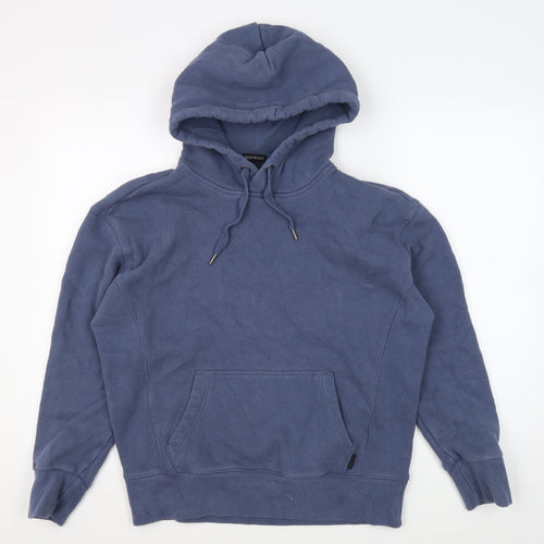 Hollister Blue Unisex Pullover Hoodie XS