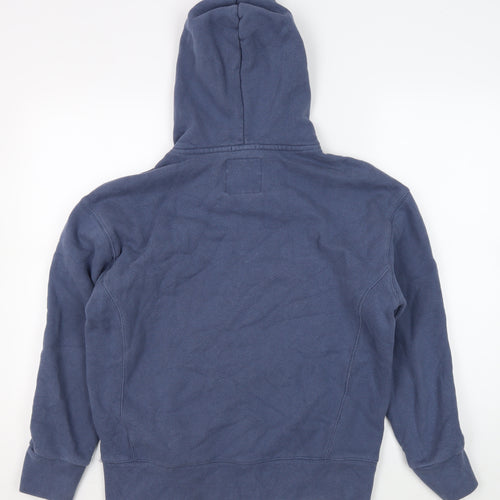 Hollister Blue Unisex Pullover Hoodie XS
