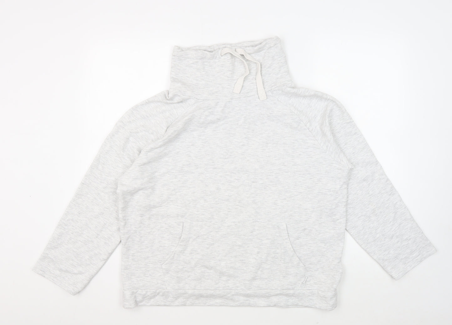FatFace Women's Grey Pullover Hoodie Size 12