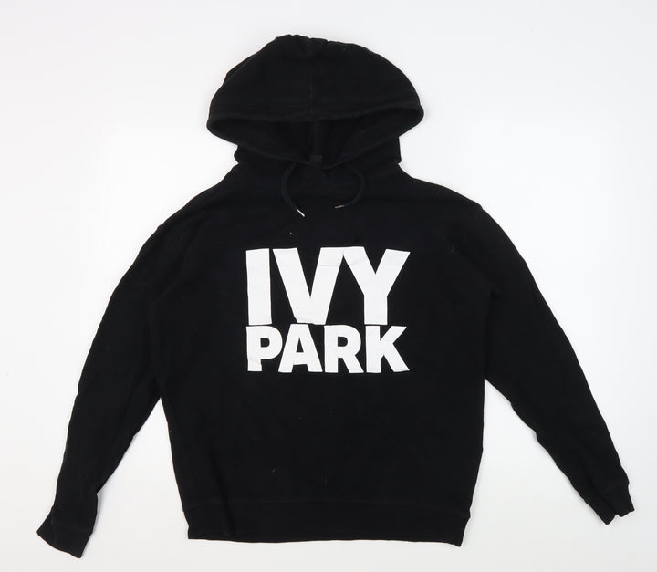 Ivy Park Unisex Black XS Pullover Hoodie Logo