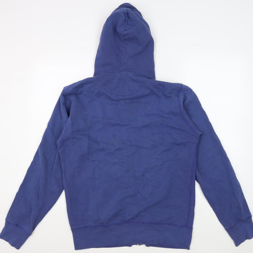 Uniqlo Blue Full Zip Hoodie Unisex M