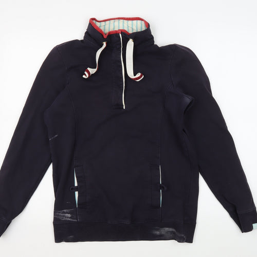 Joules Women's Blue Sweatshirt, Size 10, Pullover Style