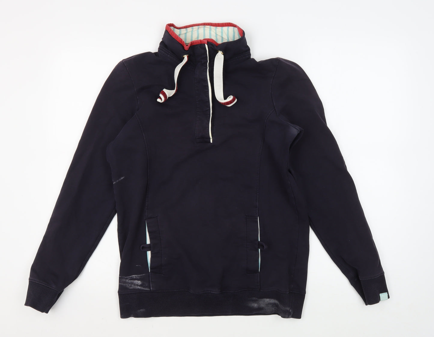 Joules Women's Blue Sweatshirt, Size 10, Pullover Style