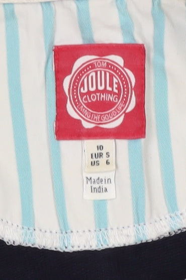 Joules Women's Blue Sweatshirt, Size 10, Pullover Style