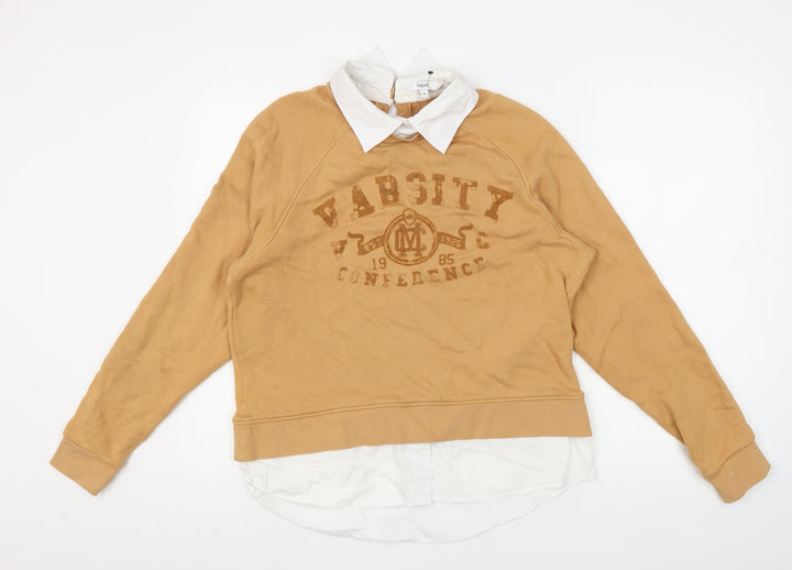 Next Women's Brown Pullover Jumper, Size M