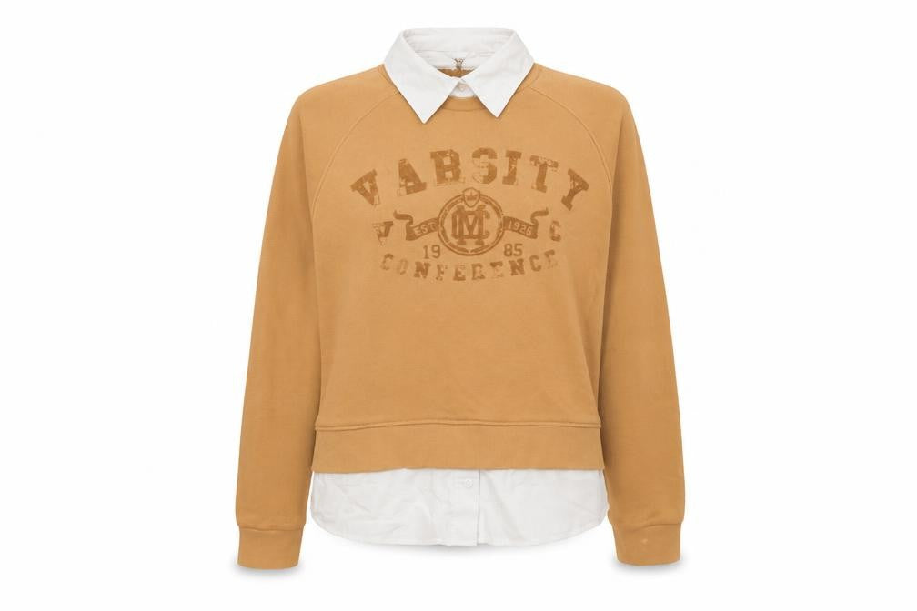 Front view of Next Women's Brown jumper, size M