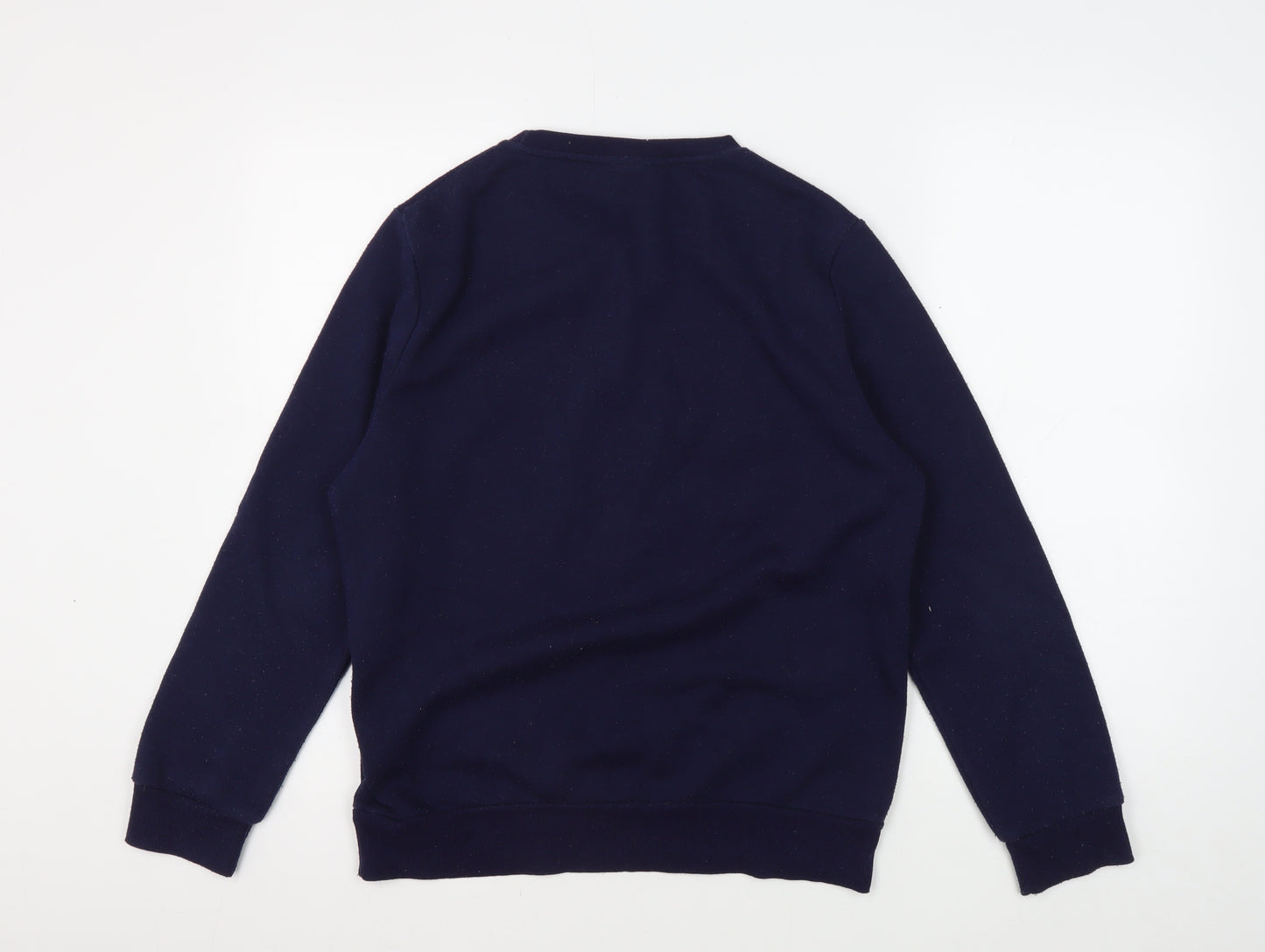 Disney Unisex Blue Lilo & Stitch Pullover Sweatshirt S