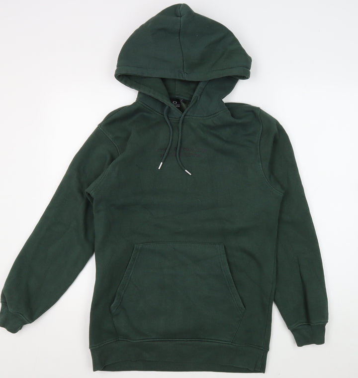 Criminal Damage Men's Green Pullover Hoodie S