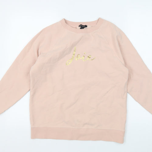 Baukjen Women's Pink Pullover Sweatshirt UK 10