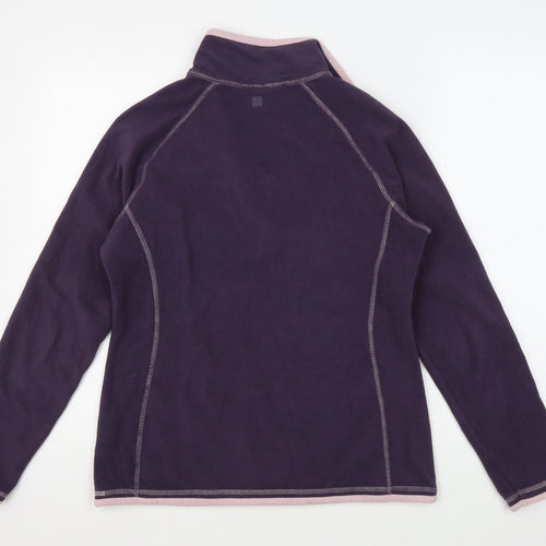 Mountain Warehouse Women's Purple Fleece Pullover, UK 10
