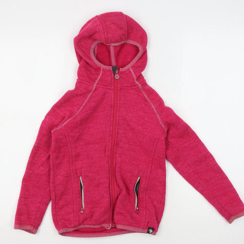 Regatta Girls Pink Hooded Activewear Jacket, Size 7-8 Years