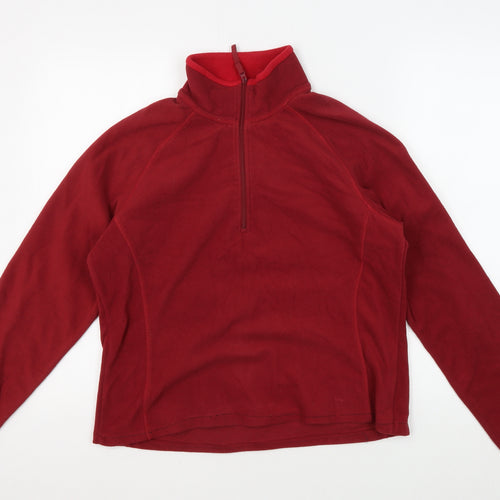 Mountain Warehouse Red Women's Pullover Sweatshirt Size 14
