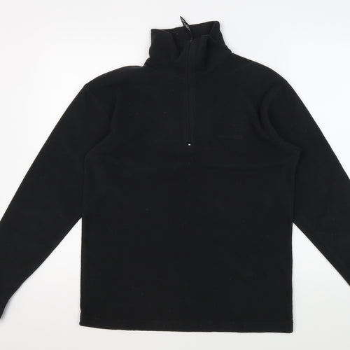 Trespass Men's Black Pullover Fleece Sweatshirt S