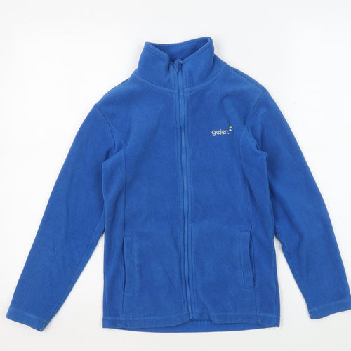 Gelert Boys Blue Basic Jacket, Size 9-10 Years, Full Zip