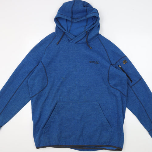 Regatta Men's Blue 2XL Hoodie, Lightweight Fleece