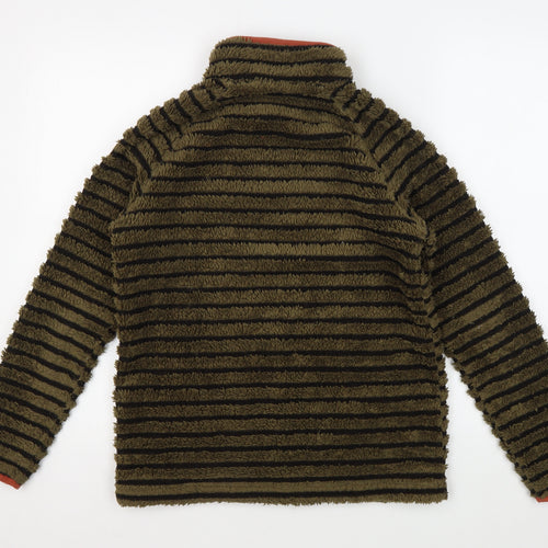 Craghoppers Boys Green Striped Fleece Sweatshirt 13