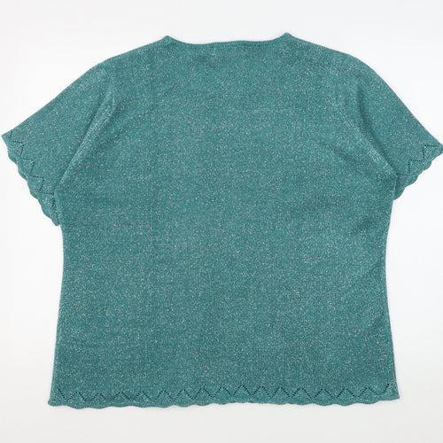 Honor Millburn Women's Green Plus Pullover Jumper XL