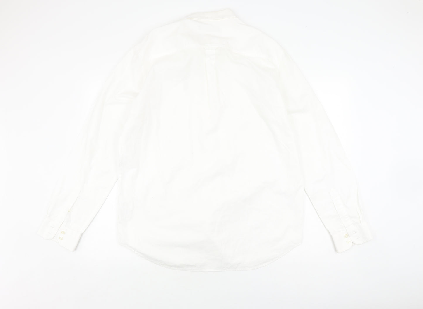 Ben Sherman Men's White XL Button-Up Casual Shirt