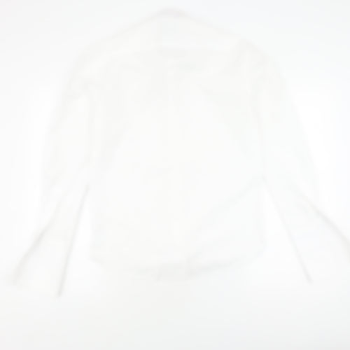 Dobell Men’s White 14 Dress Shirt Long Sleeve Formal