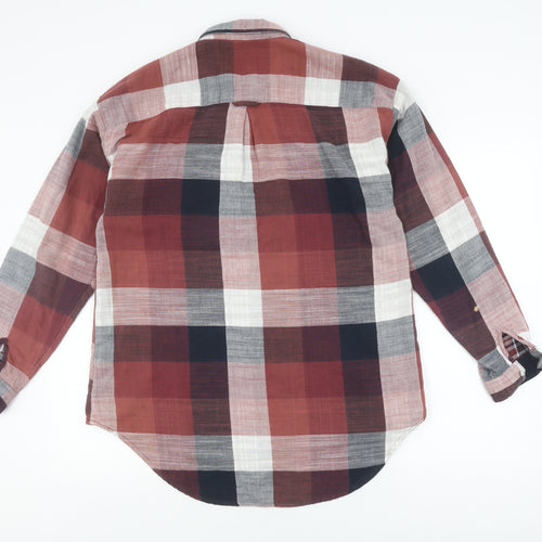 Next Women's Multicoloured Plaid Button-Up Shirt